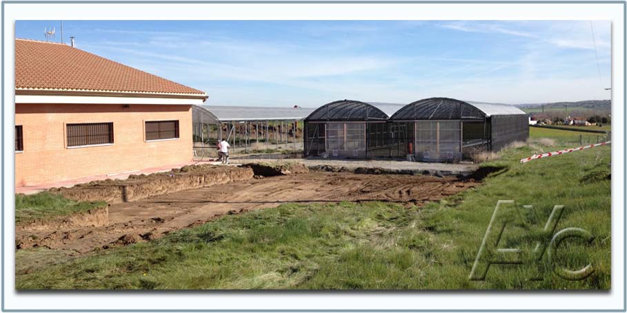 Construcción nave industrial en Ávila - Fase 2