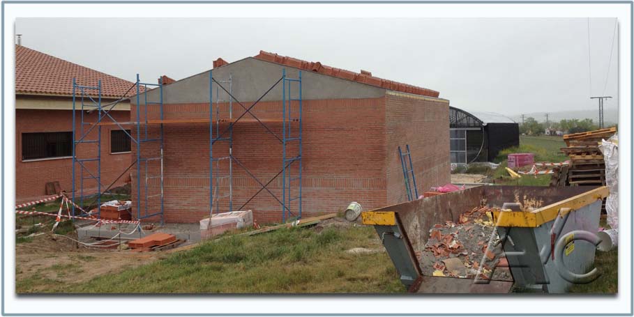 Construcción nave industrial en Ávila - Fase 9