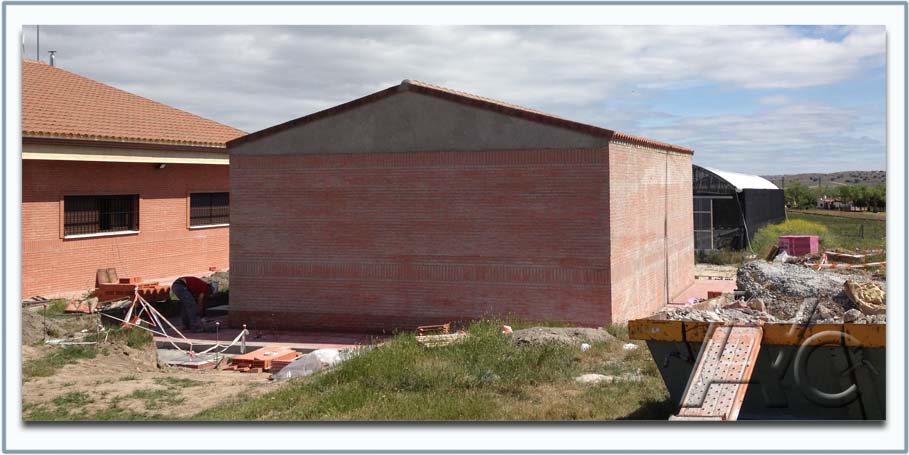 Construcción nave industrial en Ávila - Fase 11