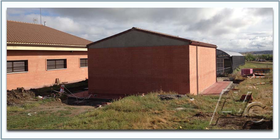 Construcción nave industrial en Ávila - Fase 12