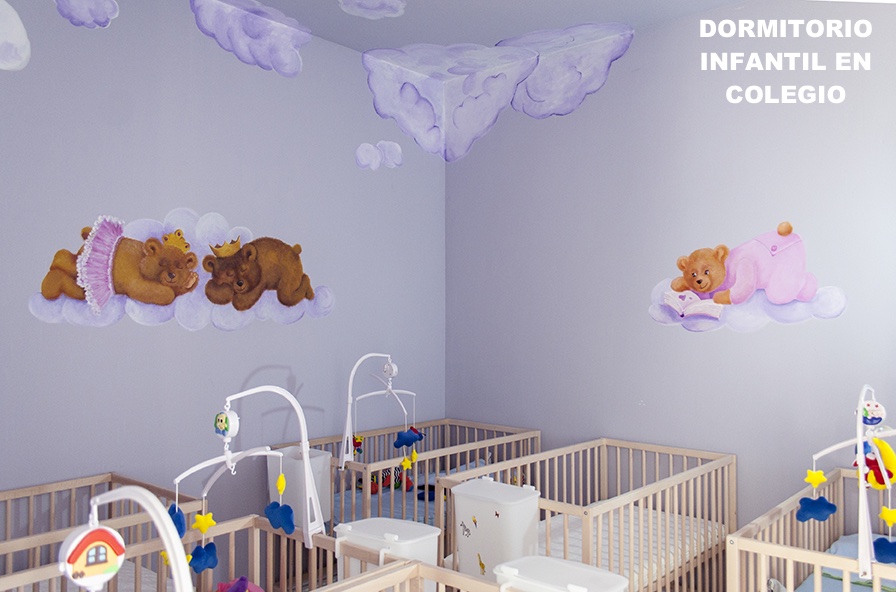 Decoración paredes dormitorio infantil chico