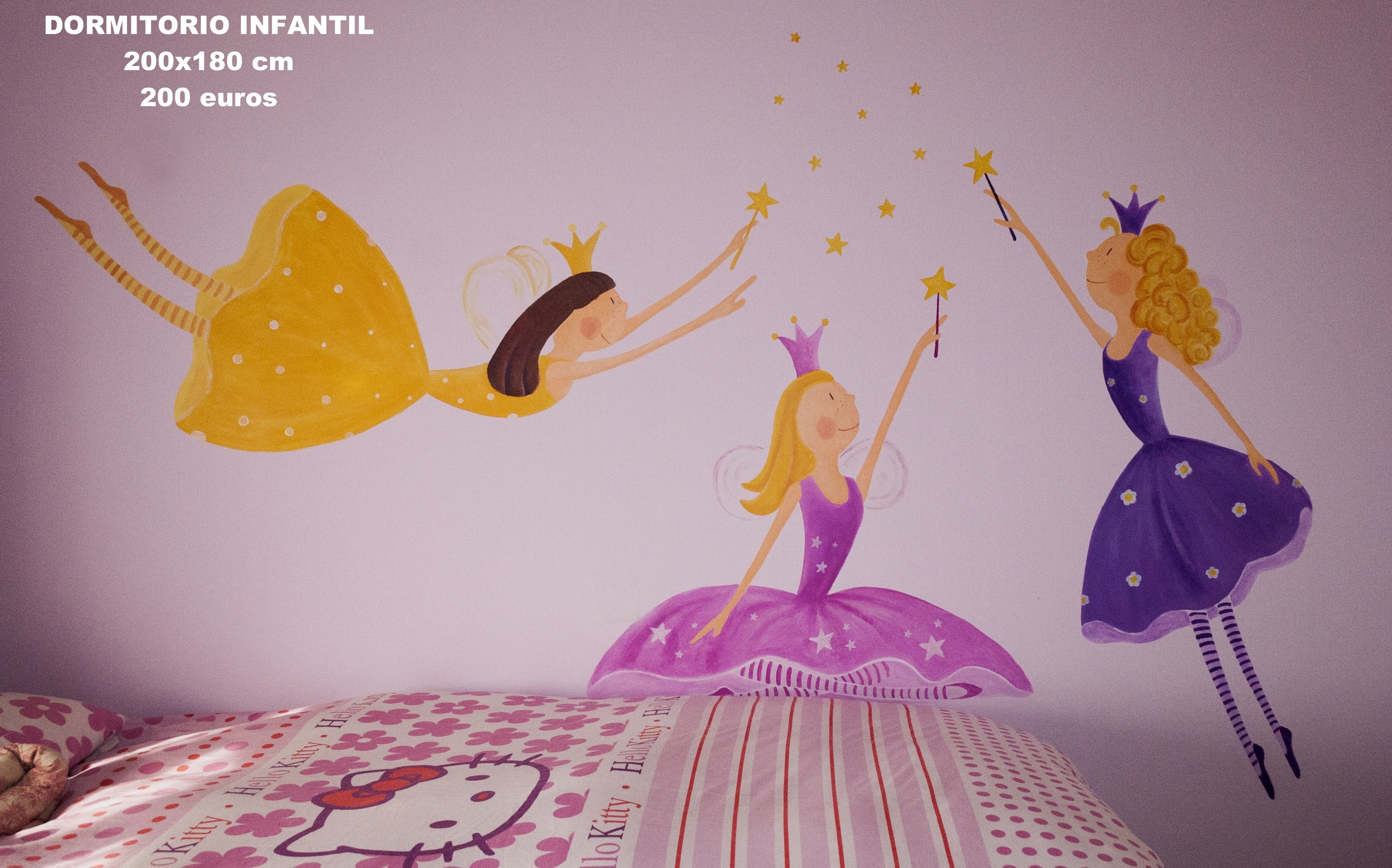 Decoración paredes dormitorio infantil